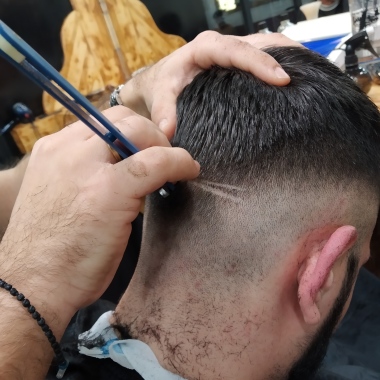 Mens club barbershop