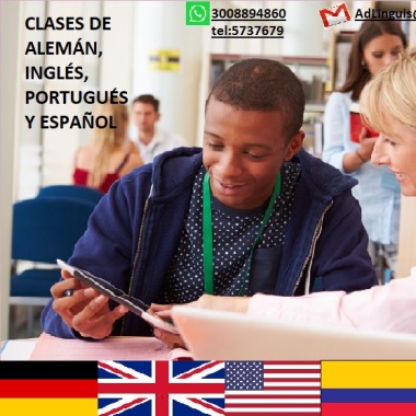 Clases de Alemán, Inglés, Portugués y Español