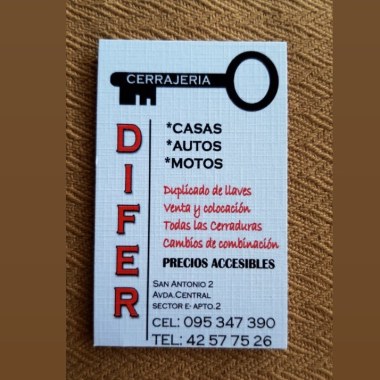" Cerrajería Difer "