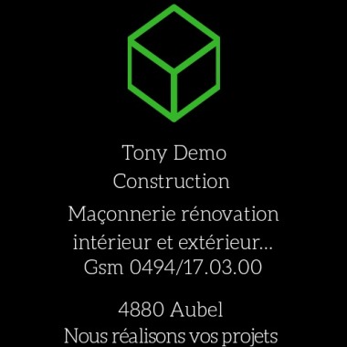 TONY DEMO CONSTRUCTION