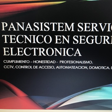PANASISTEM SERVICIO TECNICO EN SEGURIDAD ELECTRONICA BOGOTA