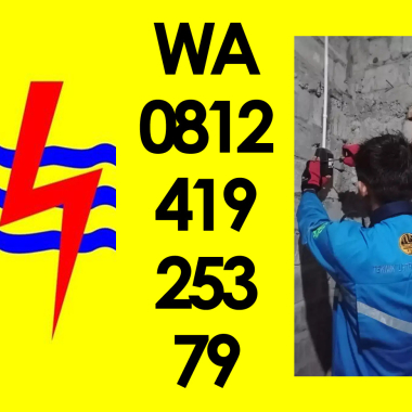 Fauzan Teknisi Tukang Listrik WA-081241925379 Enginering