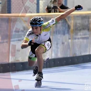 Cristian Pizarro Gómez (entrenador de patinaje de carreras y escuela básica, intermedio y avanzado)