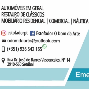 O dom da arte estofador