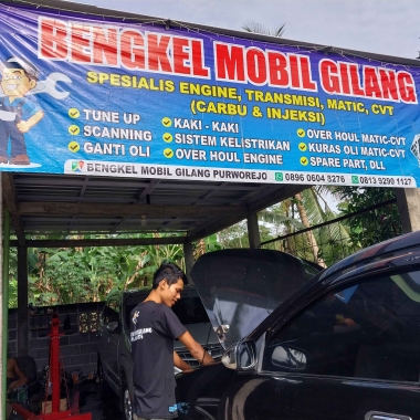 BENGKEL  MOBIL GILANG 24 JAM PURWOREJO