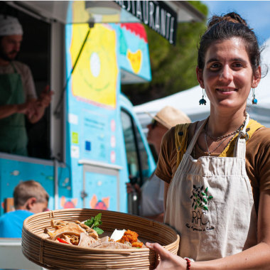 Aguaviento Waterwind Eco Vegan Food Truck