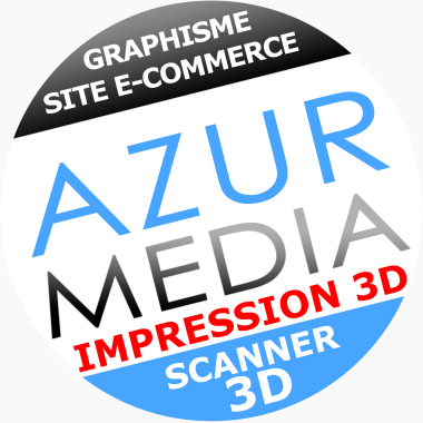 Azur Media Agence créative + Scan 3D ﹠ Impression 3D
