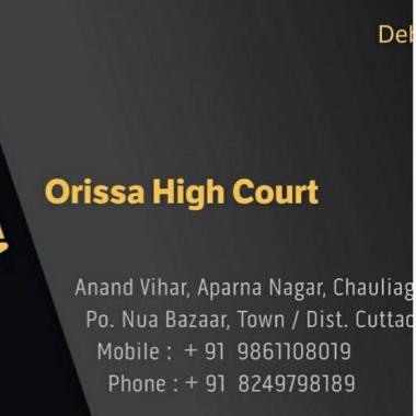 Debasis Biswal Advocate Odisha High Court Cuttack