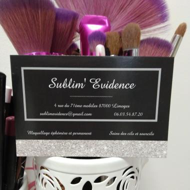 Sublim' Evidence