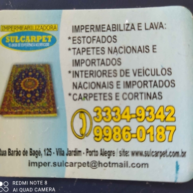 IMPERMEABILIZADORA SULCARPET
