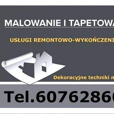 Malowanie Tapetowanie - Usługi remontowo-wykończeniowe