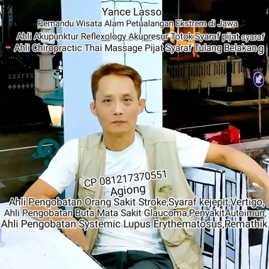 Yance Lasso Ahli Akupunktur Chiropractic Reflexology Akupressure Totok Pijat Syaraf ahli feng shui paranormal peramal pawang hujan fortune teller asia