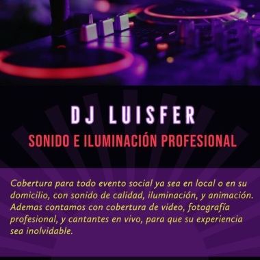 Disco móvil DJ LuisFer