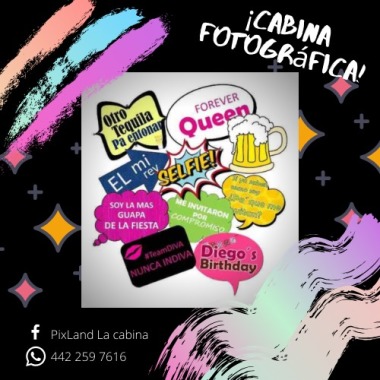 Pixland La cabina fotográfica