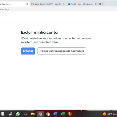 Quero cancelar