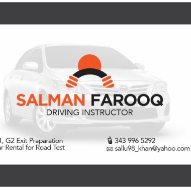 Professional: Salman Farooq Driving instructor