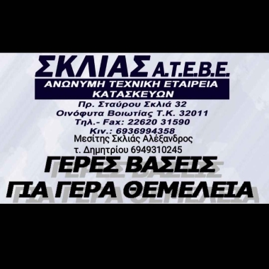 ΣΚΛΙΆΣ ΑΛΈΞΑΝΔΡΟΣ τ. ΔΗΜΗΤΡΊΟΥ