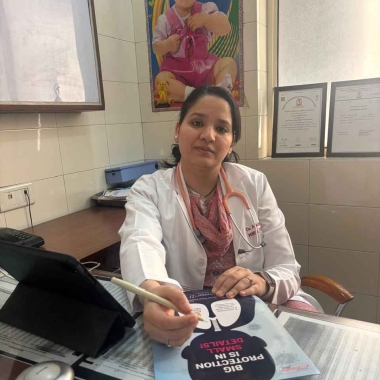 Dr Ankita Thakur Rattan - Child Specialist [MD Paediatrics] Pediatric care for -Infants, Children ﹠ Adolescents