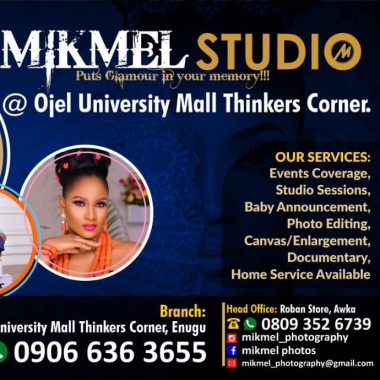 Mikmel Photo Studio Enugu